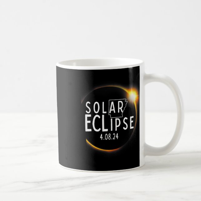 Mug Accessoires d'Éclipse solaire 2024 4.08.24 Totalit (Droite)
