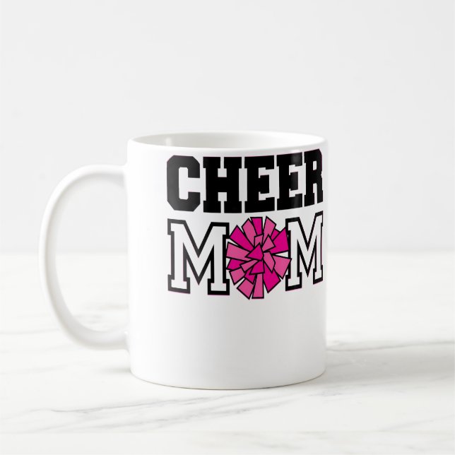 Mug Acclamer Mère Maman Parents Cheerleading Maman (Gauche)