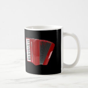 Mug Accordéon : l'accordéon rouge