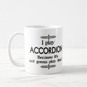 Mug Accordéon Play Itself Funny Deco Music
