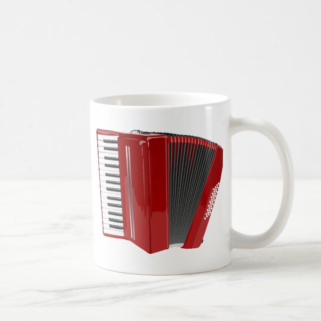 Mug Accordéon rouge (Droite)