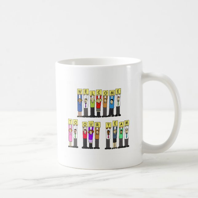 Mug Accueil à notre équipe (Droite)
