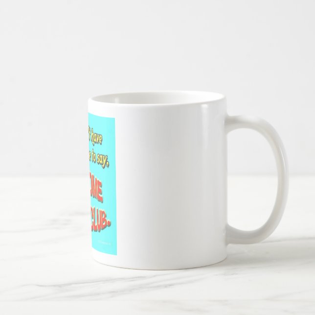 Mug Accueil au club (Droite)