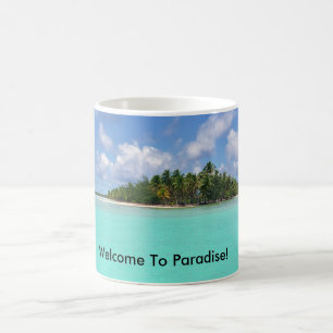 Mug Accueil au paradis !