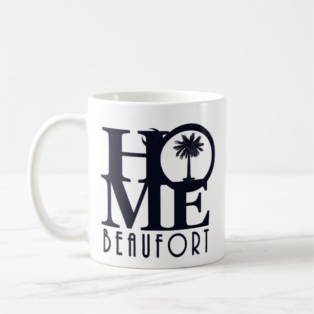 Mug ACCUEIL Beaufort SC 11oz (Gauche)