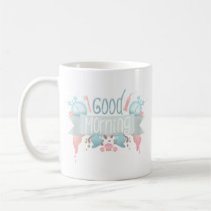 Mug Accueil chaleureux Matin Charmant Pastel Personnal