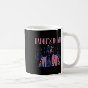 Mug Accueil de papa Trump Pink 2024 2024 Trump Retour