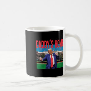 Mug Accueil de papa Trump Pink Trump 2024 Take America