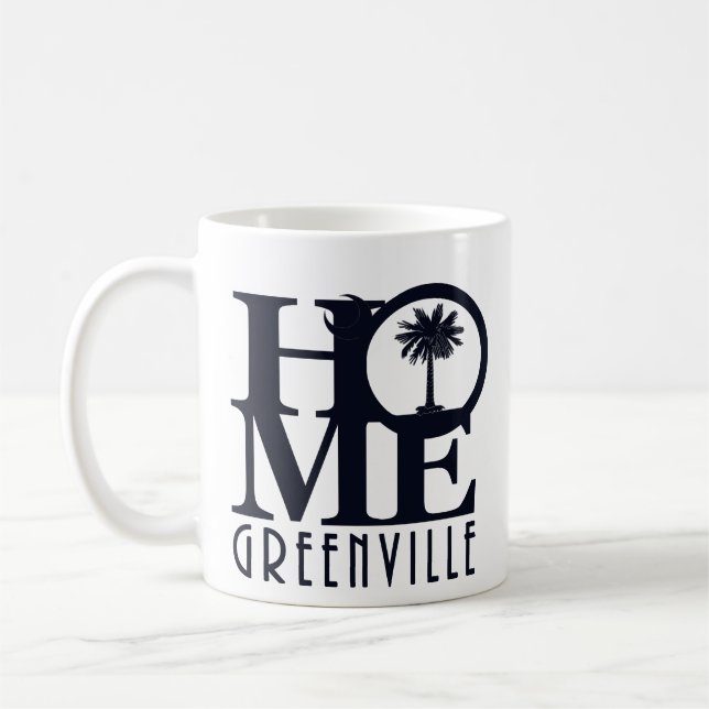 Mug ACCUEIL Greenville SC 11oz (Gauche)