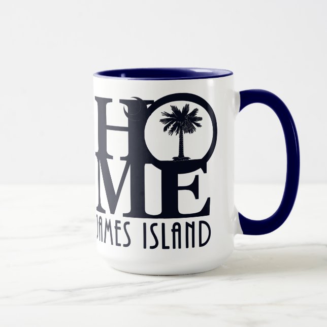 Mug ACCUEIL James Island SC 15oz (Droite)