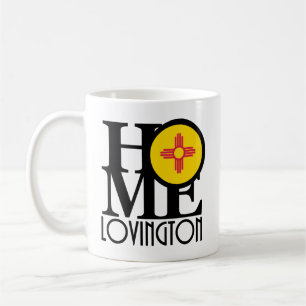 Mug ACCUEIL Lovington Nouveau-Mexique 11oz