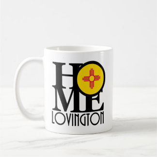 Mug ACCUEIL Lovington Nouveau-Mexique 11oz