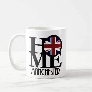 Mug ACCUEIL Manchester Angleterre 11oz