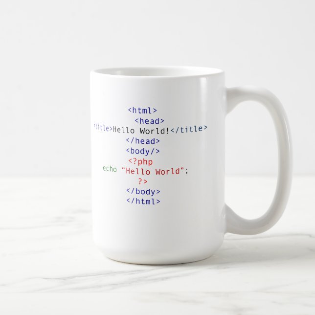 Mug Accueil php geek (Droite)