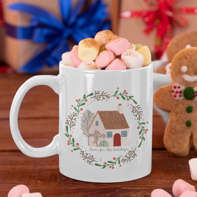 Mug Accueil pour les fêtes Noël (Créateur téléchargé)