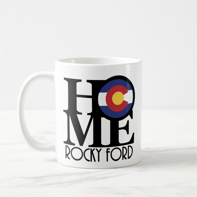Mug ACCUEIL Rocky Ford Colorado 11oz (Gauche)