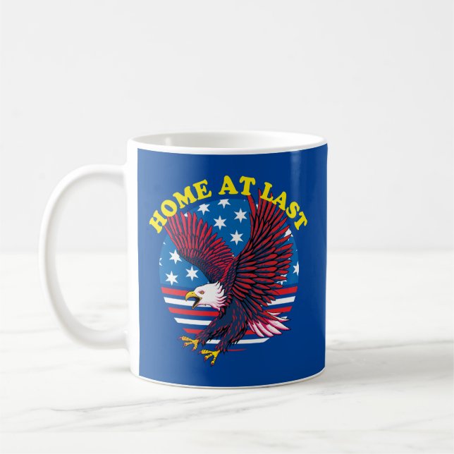 Mug Accueil Vétérinaire | Aigle patriotique (Gauche)