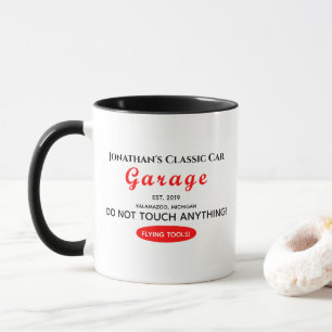 Mug Accueil Voiture Mécanique Garage Outils de vol Ca