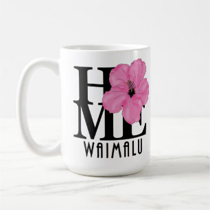 Mug ACCUEIL Waimalu Hawaii Rose 15oz