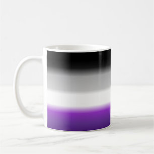Mug Ace Asexuel Gradient Pride Indicateur : Bande hori