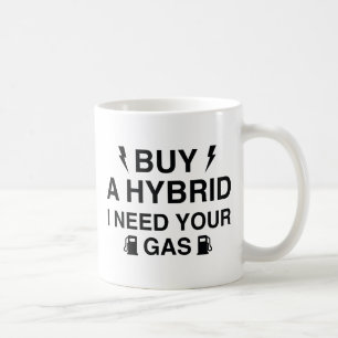 Mug Acheter une hybride j'ai besoin de votre essence