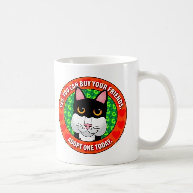 Mug Achetez l'Ami-Chat (Droite)