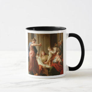 Mug Achille à la cour du Roi Lycomedes avec son D