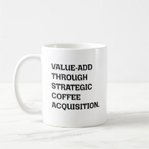 Mug Acquérir une Stratégie de Café à Valeur Ajoutée