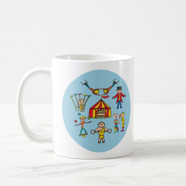 Mug Actes du cirque (Gauche)