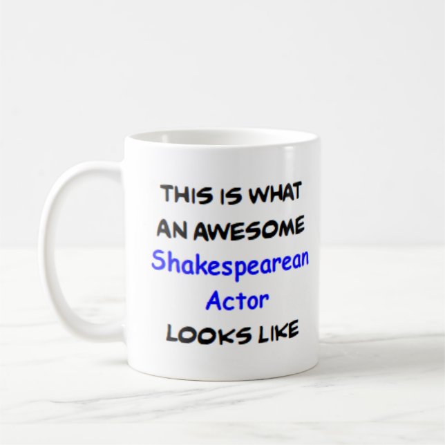 Mug acteur xhakespeare, génial (Gauche)