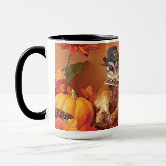 Mug Action de grâce de Sugar Glider (Gauche)
