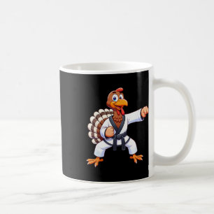 Mug Action de grâce Mma Kickboxing Judo Karate Dinde E