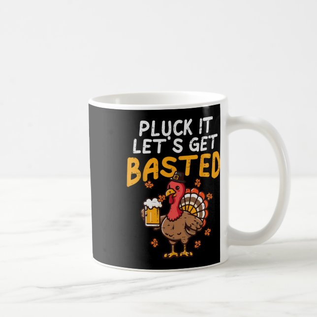 Mug Action de grâce Plumons-le Allons-y avec détermina (Droite)