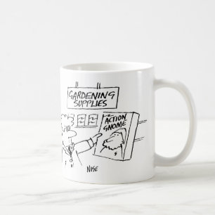 Mug Action Gnome dans le Garden Center