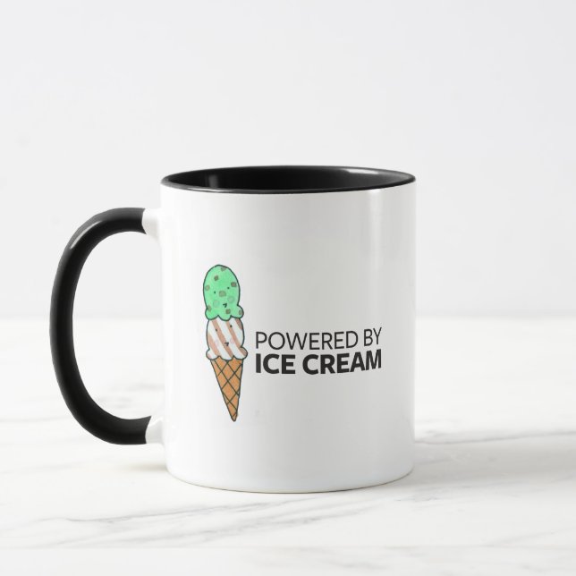 Mug Actionné par la crème glacée (Gauche)