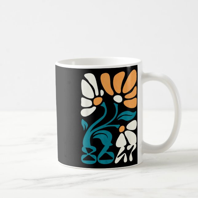 Mug Activisme Subtil Groovy Floral Boho Politique Prot (Droite)