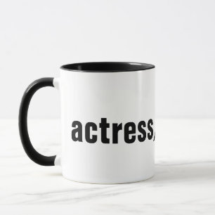Mug Actrice