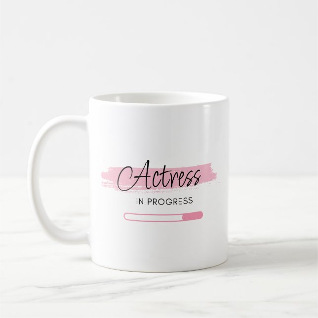 Mug Actrice En Cours - Personnalisée (Gauche)
