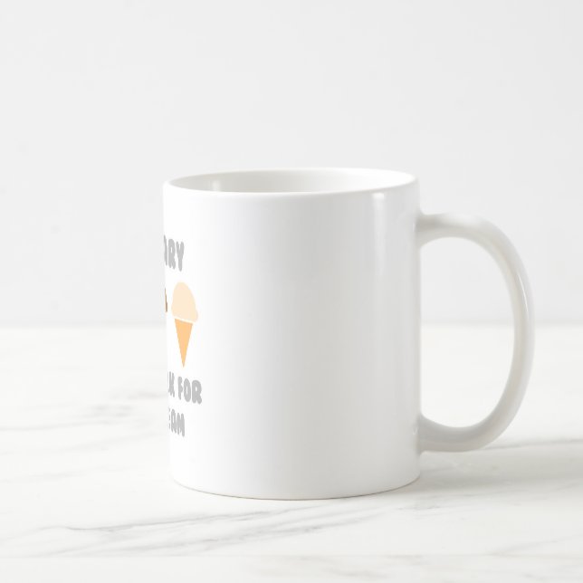 Mug Actuaire ... Fonctionnera Pour La Crème De Glace (Droite)