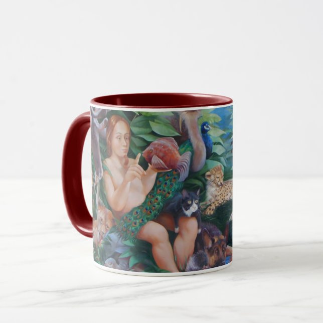 Mug Adam appelant les animaux (Devant gauche)