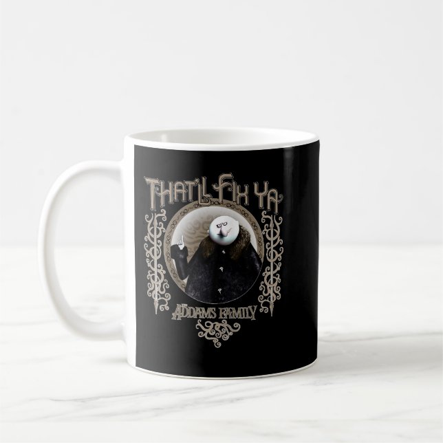 Mug Addams Family Uncle Fester qui corrigera Ya Portra (Gauche)