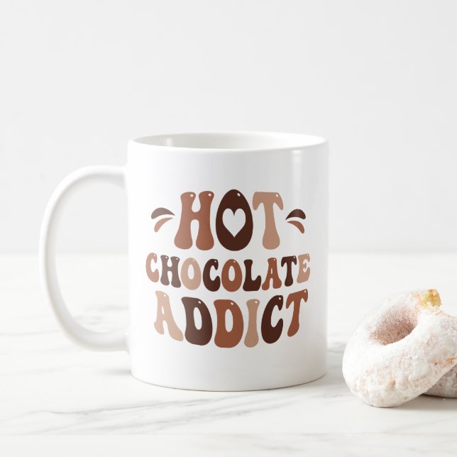 Mug Addicateur de chocolat chaud (Avec donut)