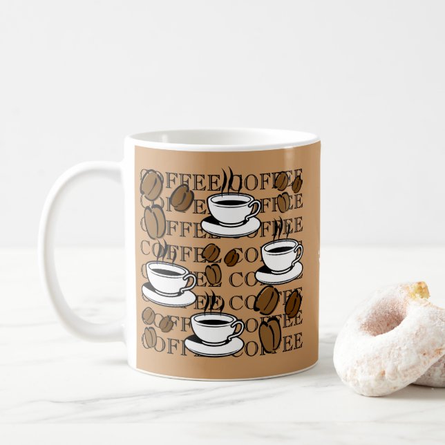 Mug Addict au café (Avec donut)