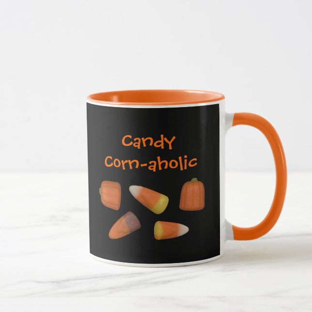 Mug Addict de maïs - Candy Corn-aholic (Droite)