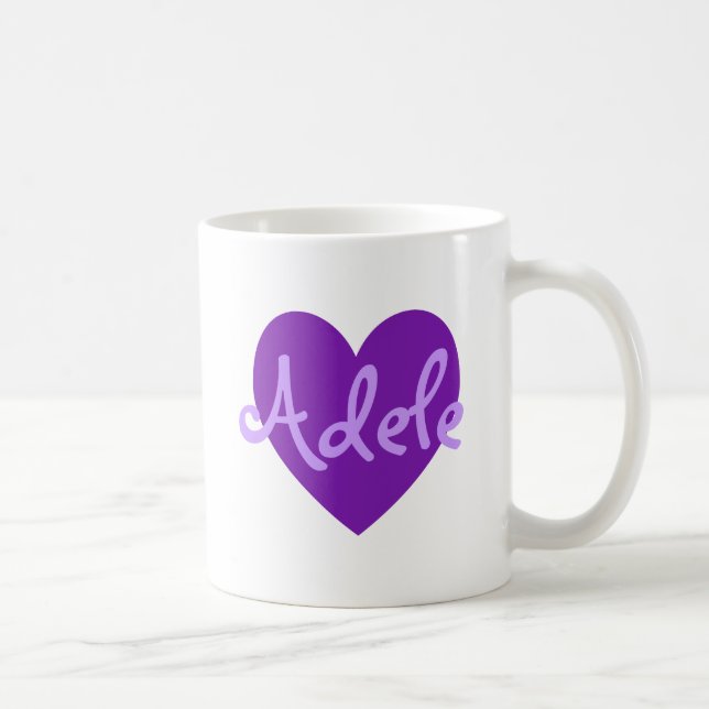 Mug Adele en violet (Droite)