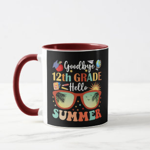 Mug Adieu 12e année Bonjour été