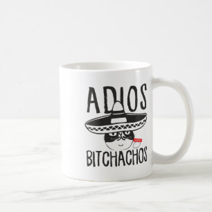 Mug Adios Achos Chat Dans Sombrero Drôle Cinco De Mayo