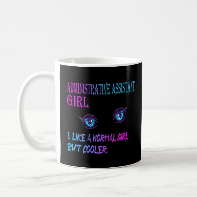 Mug Adjointe administrative pour femmes Fille (Gauche)
