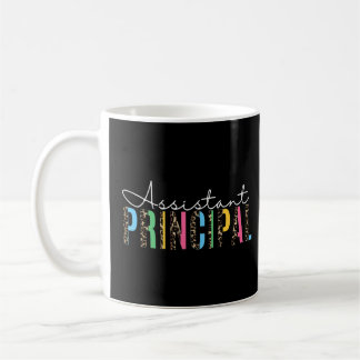 Mug Adjointe principale des femmes Retro Boho Cheetah