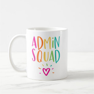 Mug Admin Squad Administrateur Appréciation School Adm